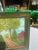 1970s Framed Foliage and Path Landscape Painting, Signed by the Artist For Sale In Atlanta - Image 6 of 9