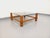 Vintage Square Italian Coffee Table in Wood and Smoked Glass from Fontana Arte, 1960s For Sale - Image 4 of 16