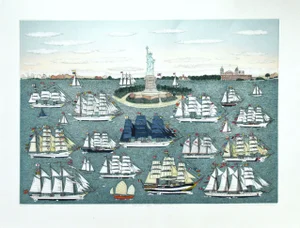 Cuca RomleyOperation Sail, Statue of Liberty 1986, Operation Sail, Statue of Liberty, 1986