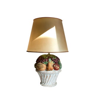 Italian Como Lamp in Porcelain, 1970s For Sale