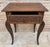 1940s 1940s French Louis XV Style Carved Wood Side Table With Drawer For Sale - Image 5 of 11