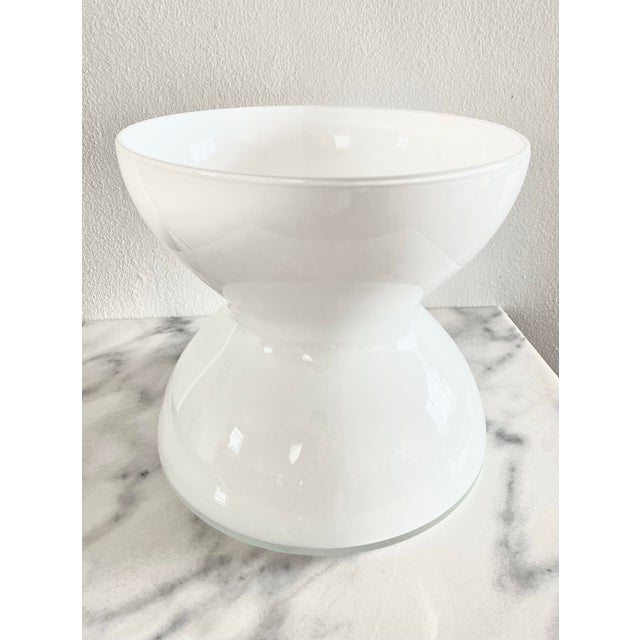 Designed by Anne Nilsson Stockholm for IKEA, this XL Diabolo vase stands at a proud 9 inches, showcasing a sleek hourglass...