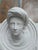 An exquisite and finely detailed architectural plaster cast plaque featuring the head of a prophet (traditionally...