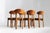 Mid-Century Modern Vintage Danish Teak Dining Chairs by Juul Kristensen, 1960s, Set of 6 For Sale - Image 3 of 10