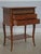 Pair of Vintage Louis XV Style Marquetry Side Tables Nightstands For Sale - Image 4 of 17