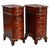 Mahogany Bow Front Bedside Chests of Drawers, 1920, Set of 2 For Sale - Image 9 of 9
