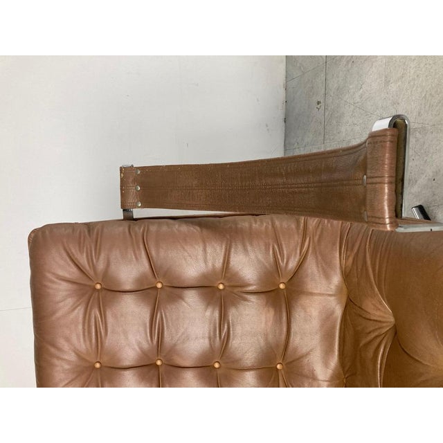 Set of Mid-Century Lounge Chair and Ottoman attributed to Geoffrey Harcourt, 1960s For Sale - Image 15 of 17