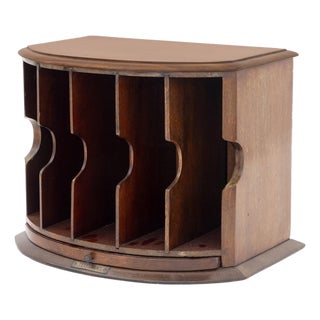 Edwardian Mahogany Letter Rack For Sale