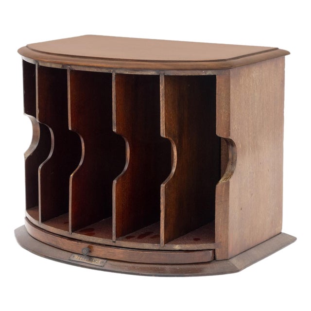 Edwardian Mahogany Letter Rack For Sale