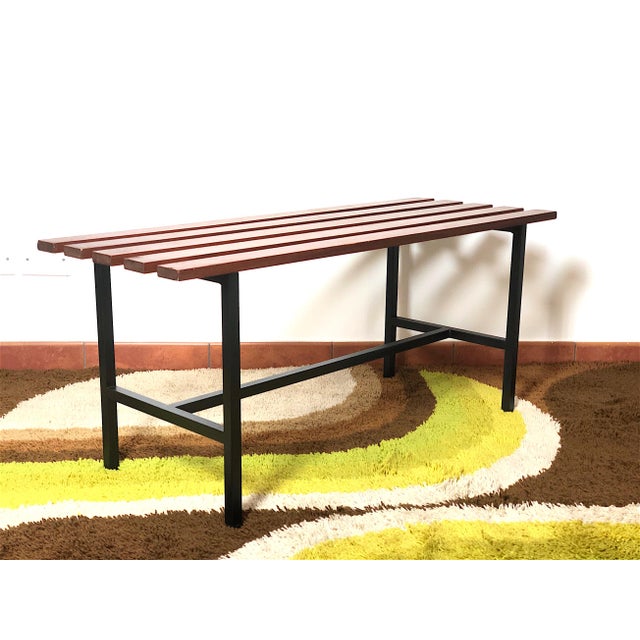 Teak Bench, Italy, 1960 For Sale - Image 10 of 10