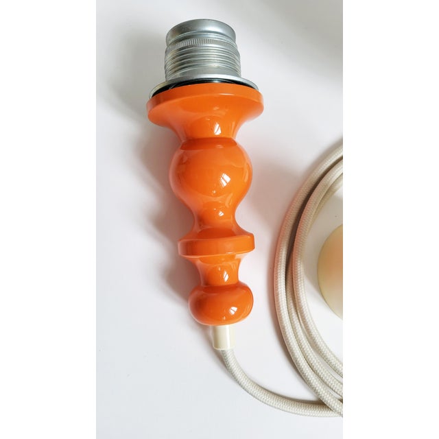 Vintage Space Age Pendant Light by Richard Essig, 1960s For Sale - Image 9 of 13