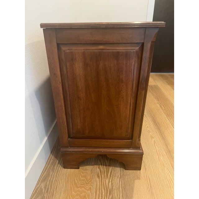 1965 Davis Cabinet Co. Mahogany Low-Boy Dresser For Sale - Image 9 of 10