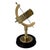 Equatorial Sundial in Gold-Plated Brass on Wooden Mount from Franklin Mint, 1987 For Sale - Image 3 of 6