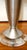 Vintage Laurel Lamp Co. Style Brushed Steel Domed Lamp For Sale - Image 9 of 13