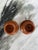 1980’s Boho Chic Turned Wood Candle Holders - A Pair For Sale - Image 4 of 8