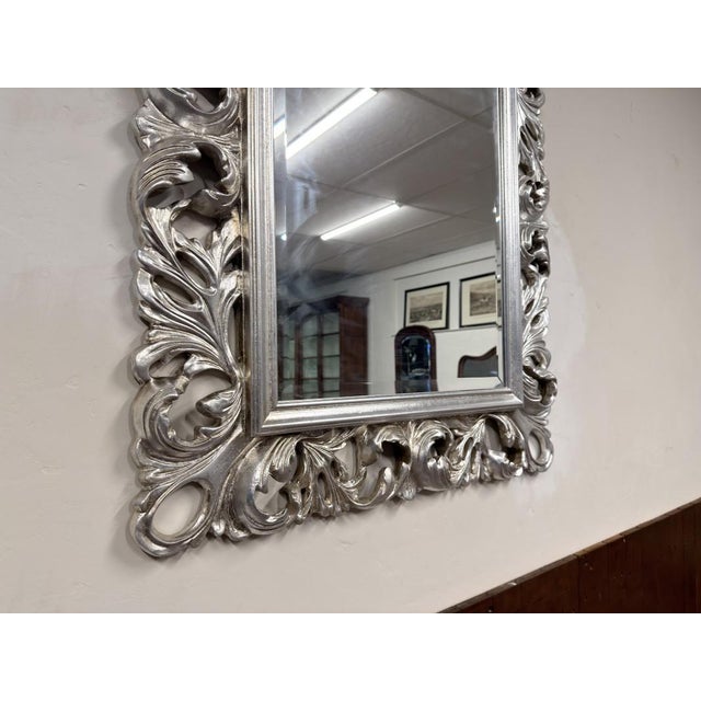 French Baroque Style Mirror For Sale - Image 4 of 8