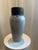 Late 20th Century Handcrafted Raku Ceramic Vase With Crackled Glaze and Drainage Hole For Sale - Image 9 of 10