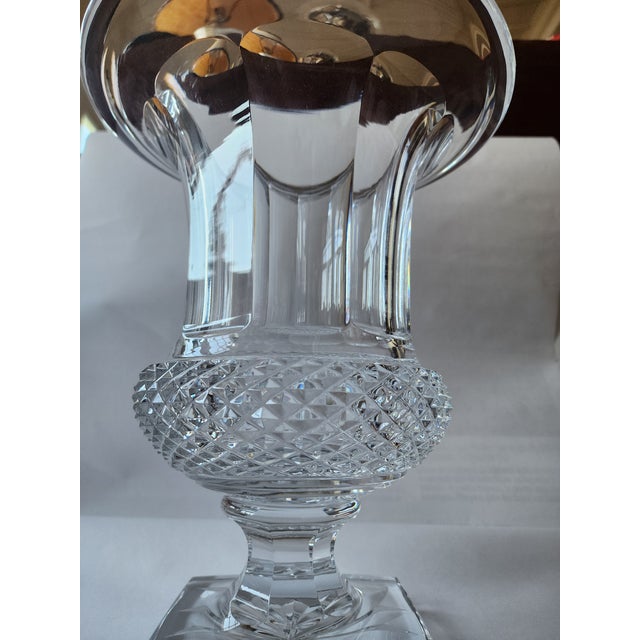 Vintage Saint-Louis Crystal Urn For Sale - Image 9 of 10
