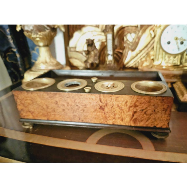 Empire Office Kit in Bronze and Elm For Sale - Image 11 of 14