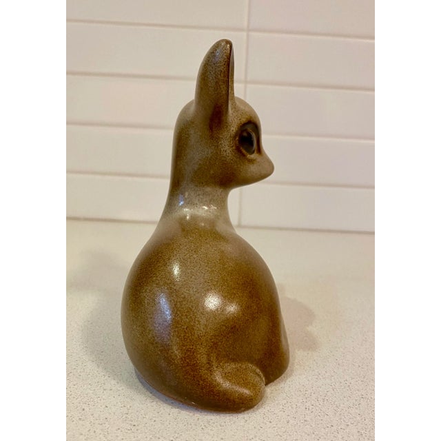 Vintage Late 20th Century Howard Pierce Porcelain Deer - A Pair For Sale - Image 10 of 13