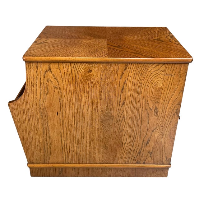 Mid-Century Modern Vintage Lane Altavista Telephone Table Nightstand End Table For Sale - Image 3 of 9