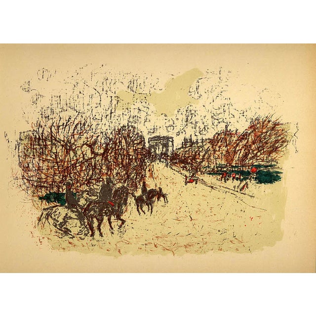 Title: L Arc de Triomphe Artist: Pierre Bonnard Country: France Medium: Lithograph – 129 Marks: Not signed, not numbered...