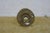 9 Vintage Brass Neoclassical Ribbon & Reed Floral Medallion Drawer Pull For Sale - Image 4 of 13
