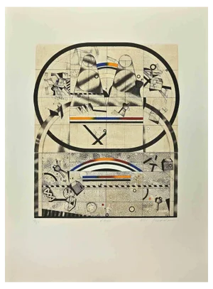 Assadour Nasser Assar, Ottofmt, Etching, 1999