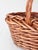 Vintage Large Willow Gathering Basket With Tall Handle For Sale - Image 6 of 16