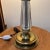 Mid Century Crystal & Brass Base Table Lamp From Baccarat For Sale - Image 9 of 13