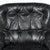 Black Set of Karate Lounge Chair and Ottoman attributed to Michel Cadestin for Airborne, 1970s For Sale - Image 8 of 13
