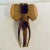 African Tribal Folk Art Carved Wood Elephant Wall Sculpture For Sale - Image 4 of 6