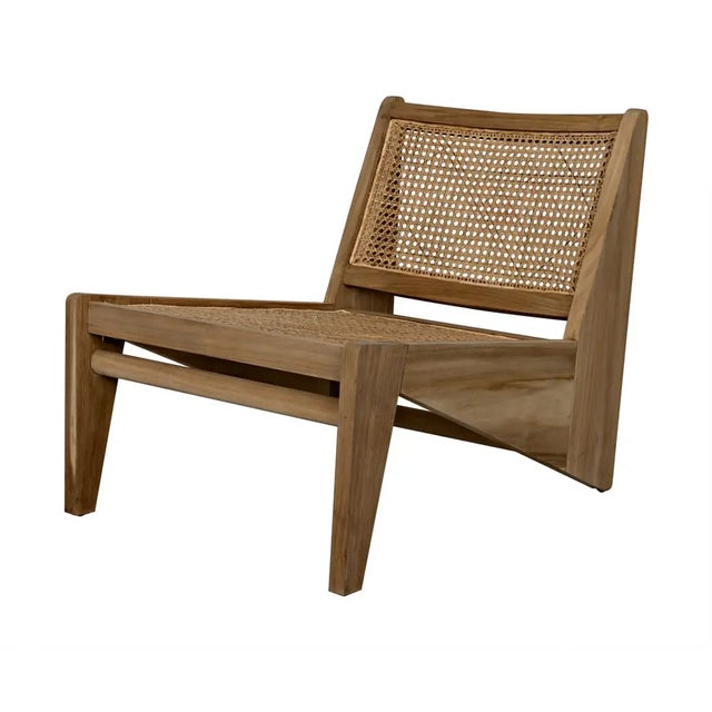 Not Yet Made - Made To Order NOIR Udine Chair With Caning, Teak For Sale - Image 5 of 5
