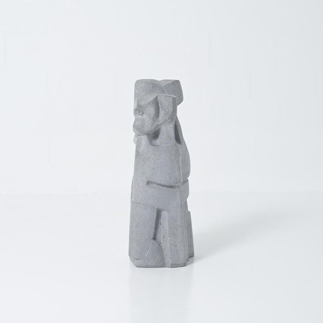 Jan Keustermans, Abstract Sculpture, Blue Stone For Sale - Image 12 of 18