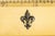 Late 19th Century Victorian Antique French Fleur De Lis Desk Ruler Silver Appliqué 12 Inch For Sale - Image 5 of 12