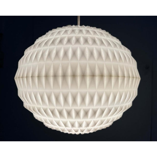 Mid-Century Modern German UFO Pendant Lamp by Aloys Ferdinand Gangkofner for Erco, 1960s For Sale - Image 9 of 18