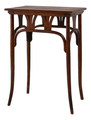 Art Nouveau Side Table in Bentwood by J. & J. Kohn, Austria, 1890s