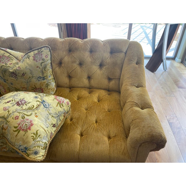 Custom Made Curved Sofa For Sale - Image 10 of 13