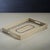 2020s Pattern Natural Fiber Raffia Serving Tray For Sale - Image 5 of 8
