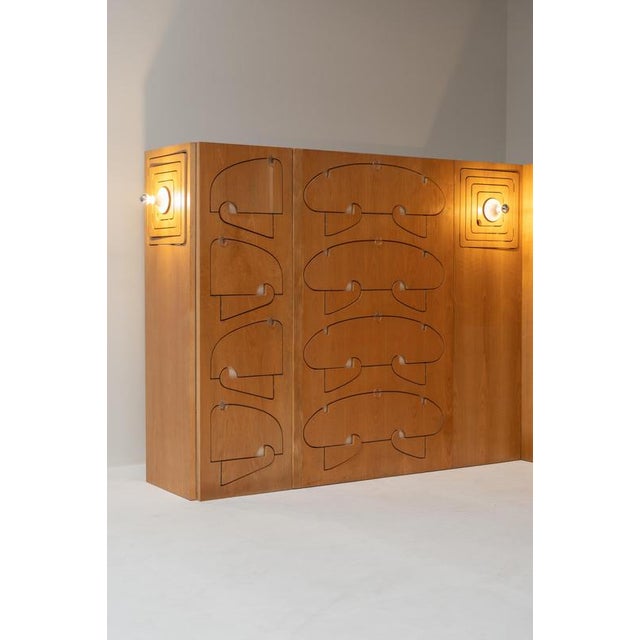 Modular Wall Unit by Anonima Design for Bonetto, Italy, 1969, Set of 9 For Sale - Image 4 of 14