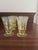 Art Deco 1930s Cambridge Glass Yellow Miniture Footed Tumblers - Set of 6 For Sale - Image 3 of 6