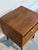 1960s Teak Wood Nightstand by Arne Vodder Danish Minimalist Side Table Denmark 1960s For Sale - Image 5 of 10