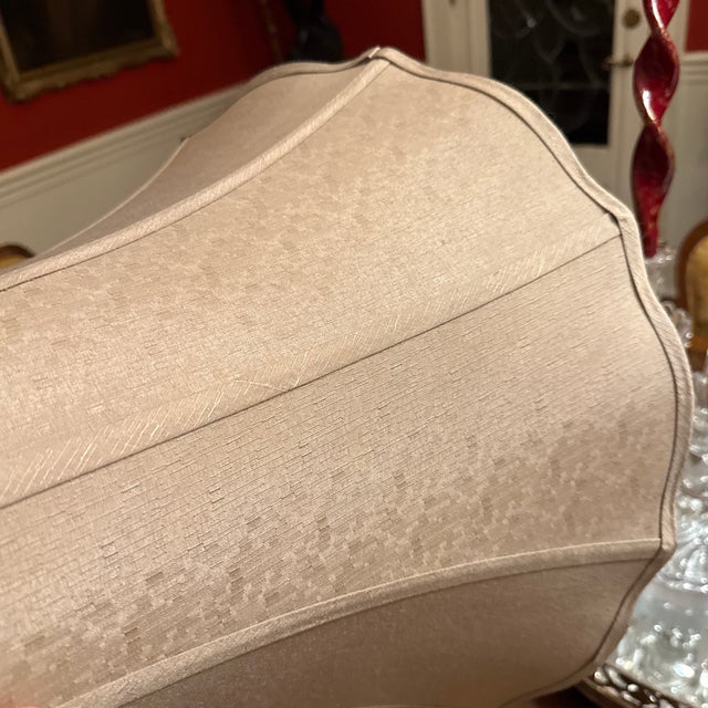 Traditional Fancy Shape Lampshade For Sale - Image 3 of 5