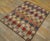 Wonderful Multi Color With Unique Symmetrical Design Antique American Hooked Rug For Sale - Image 12 of 12