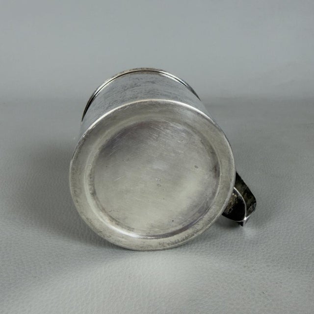Vintage 800 Silver Milk Jug, 1960s For Sale - Image 6 of 11