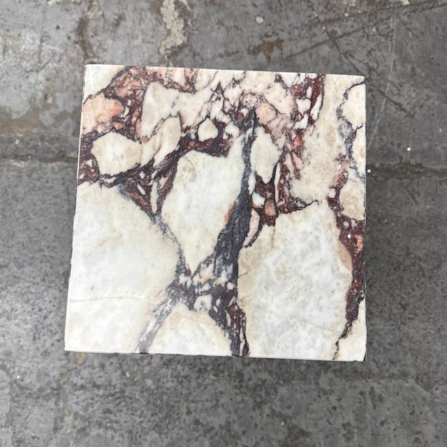 2020s Audo Copenhagen Plinth Marble Pedestal For Sale - Image 5 of 12
