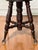 Late 19th Century Victorian Mahogany Piano Stool With Claw and Glass Ball Feet, A. Merriam & Co. For Sale In Philadelphia - Image 6 of 10