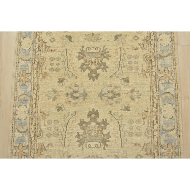 2020s Ziegler Runner 2'7'' X 8'10'' Beige Wool Hand-Knotted Oriental Rug For Sale - Image 5 of 12
