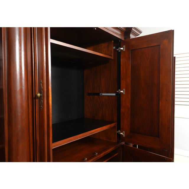 Sligh Large Cherry Home Theater Entertainment Unit For Sale In Philadelphia - Image 6 of 18