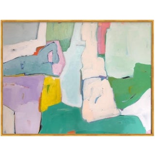 Original Abstract Modern Framed Painting For Sale